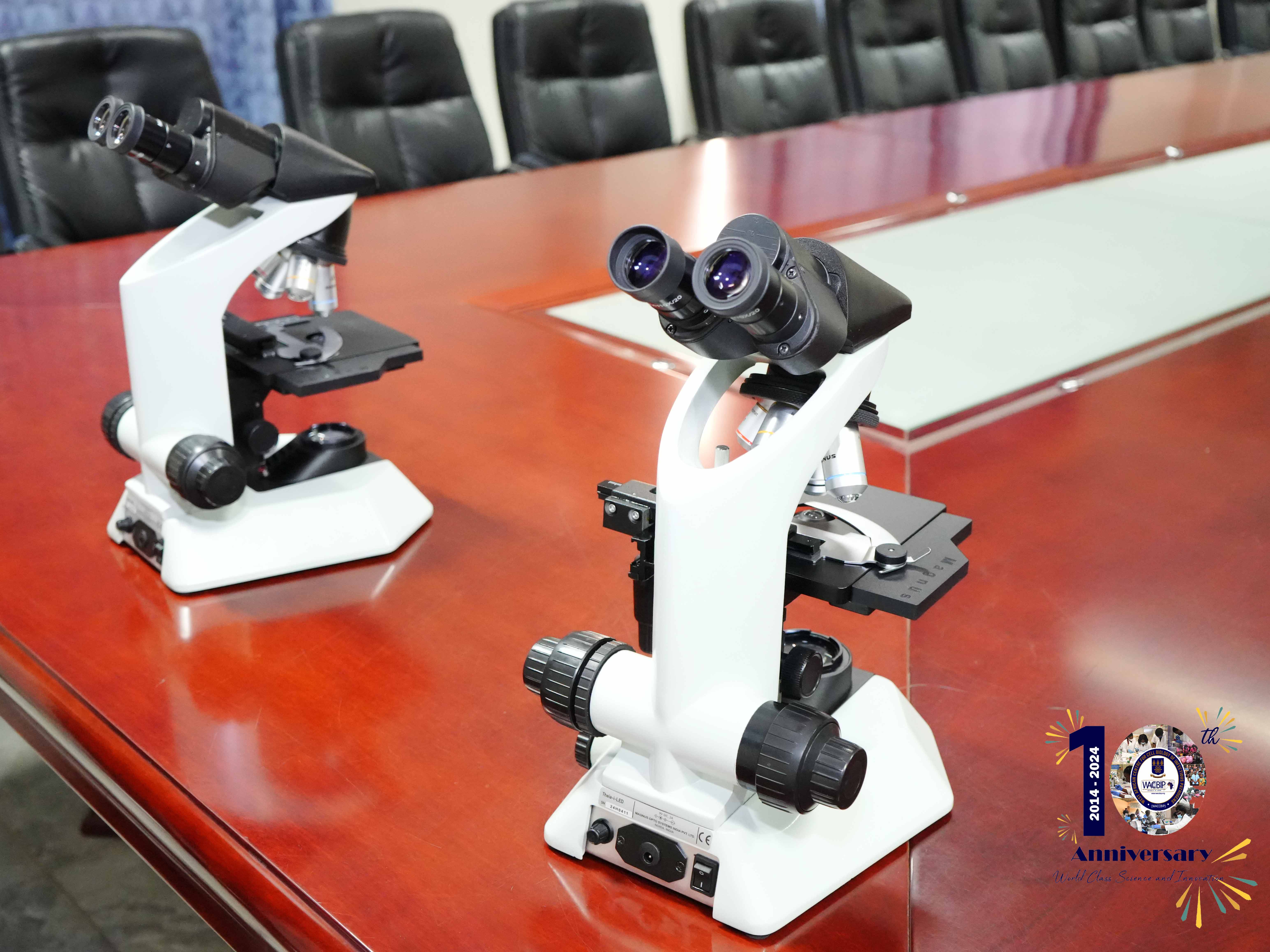 GIZ Donates Microscopes to Support WACCBIP’s Senior High School Engagement Programmes